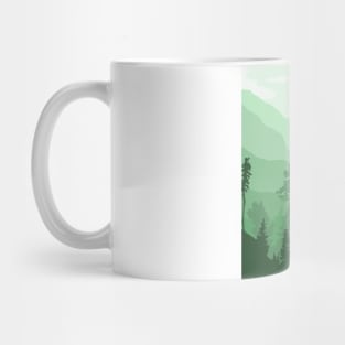 Green Mountains Mug